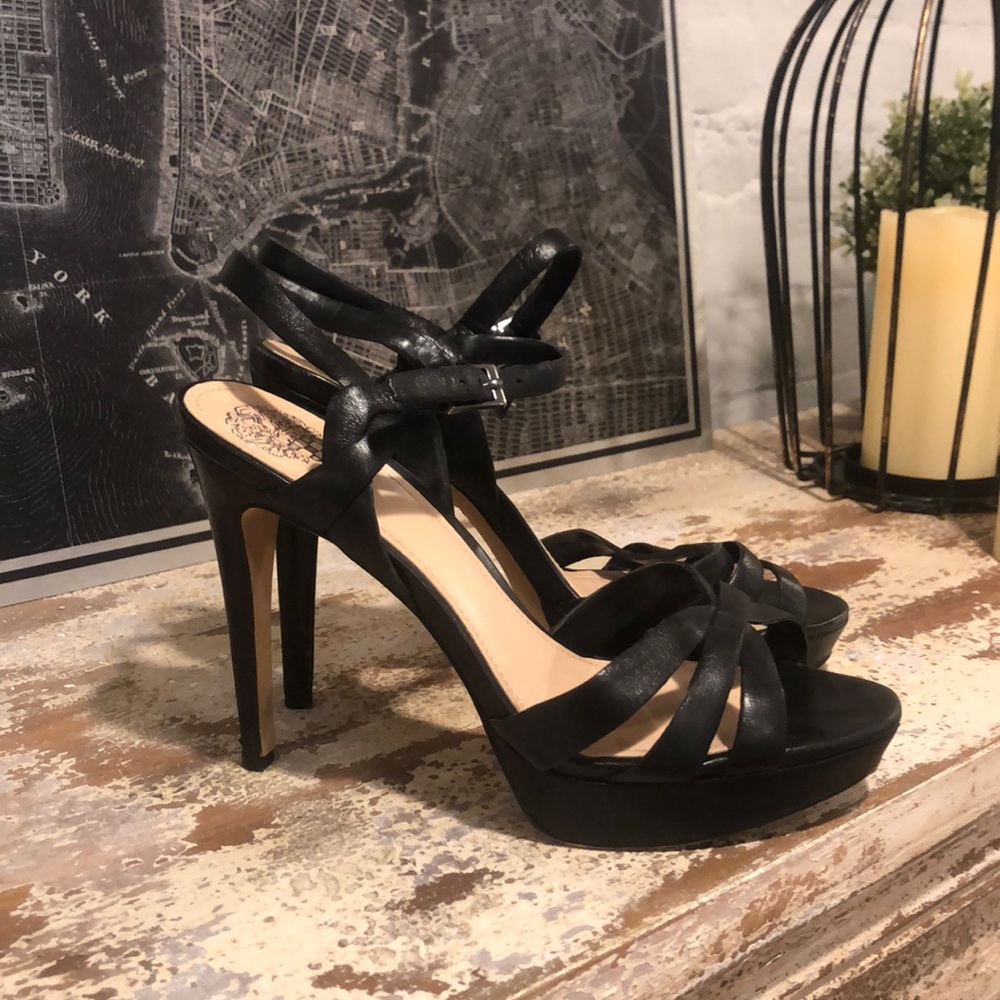 Vince Camuto black heels